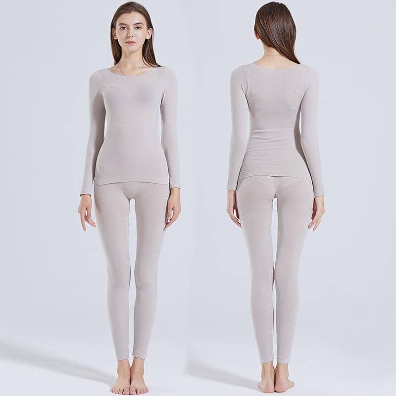 Elastic and seamless thermal underwear: Comfort and warmth 