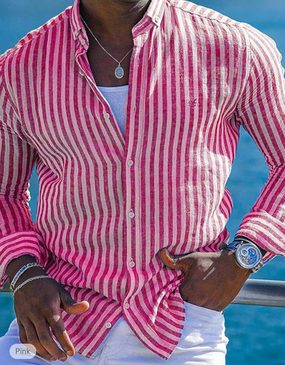 Alexis | Stylish long-sleeve polo shirt